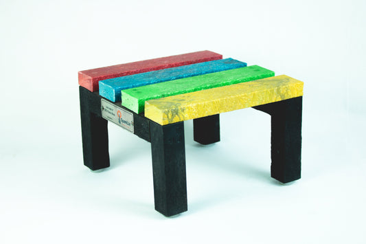 Square Plant Stand - Small - Set of 2 (upcycled and handcrafted)