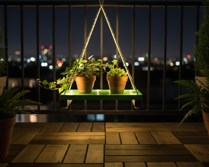 EcoWeave Wall Shelf Duo