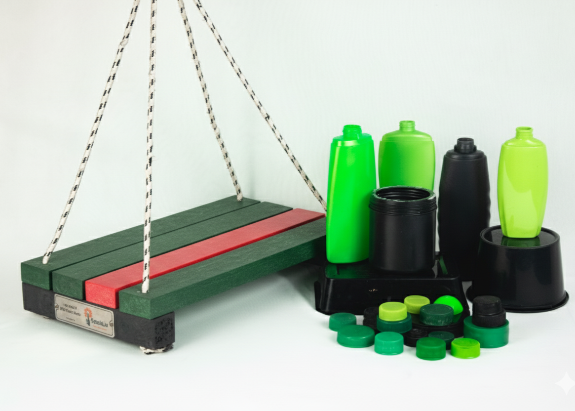 EcoWeave Wall Shelf Duo