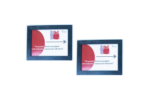 Picture Frame - Medium (8" x 6") - Set of 2 (upcycled and handcrafted)